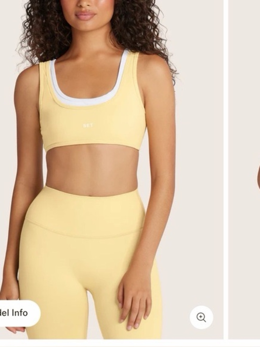 Set Butter Yellow Set